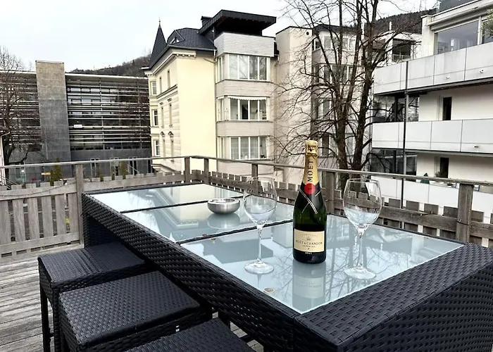 Maisonette-apartment Mit Großer Terrasse Im Zentrum Von * Bregenz